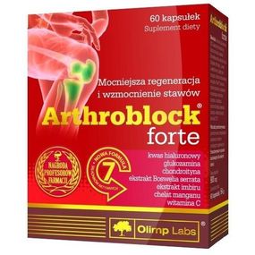 Хондропротектор (для спорту) Olimp Nutrition Arthroblock Forte 60 Caps