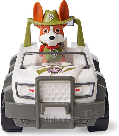 Щенячий патруль Спасательный джип и фигурка Трекер. Paw Patrol Tracker's Jungle Cruiser Vehicle with Figure | Зображення 2