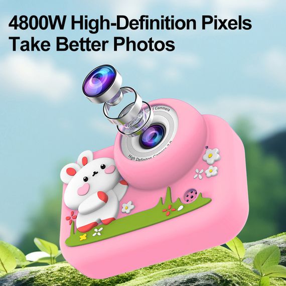 Протиударний цифровий фотоапарат для дітей, Дитячий фотоапарат kids camera Маленький MZ-34 | Зображення 5