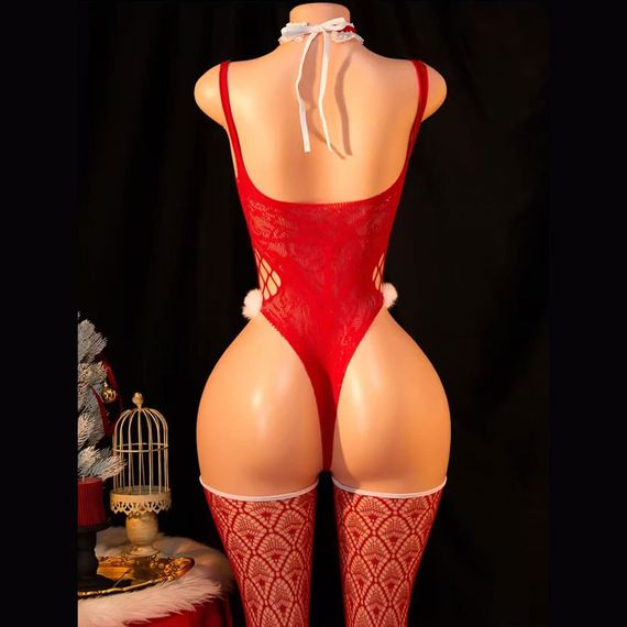 Новорічний ігровий костюм Babydoll 46 Червоний 62727 | Зображення 8