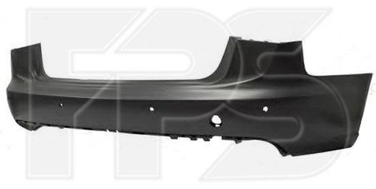 Бампер задний Audi A6 C7 '11-14 с отв. п/троника (FPS)