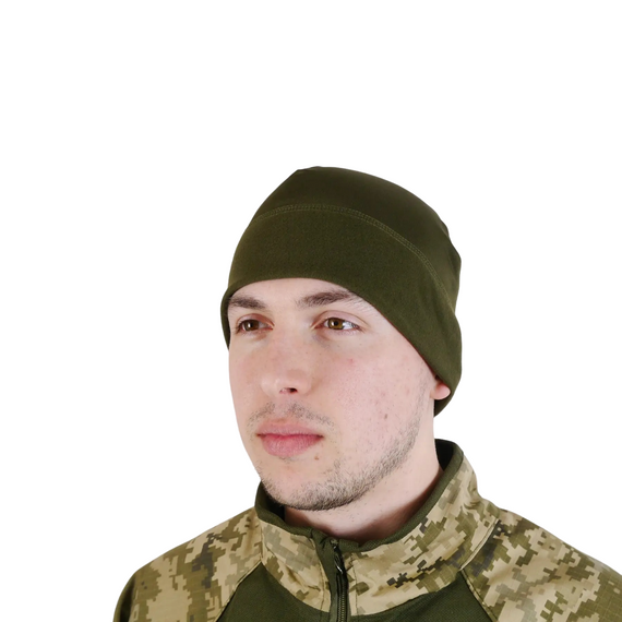Шапка Polartec олива | Зображення 4