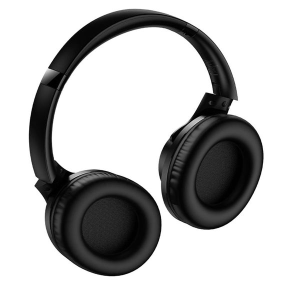 Накладні бездротові навушники Hoco W71 Cool sound Black | Зображення 6