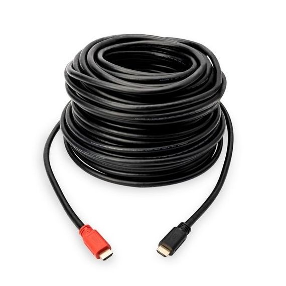 Кабель ASSMANN HDMI High speed с усилителем (AM/AM) 15m, black (AK-330105-150-S) | Зображення 1
