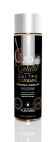 Змазка на водній основі JO GELATO Salted Caramel (120 мл) без цукру, парабенів та гліколю Sex Aura