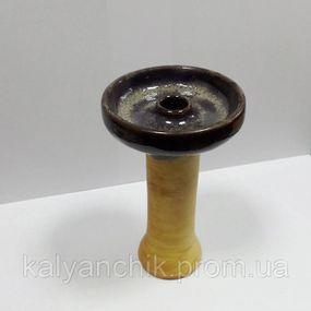 Чаша для кальяна 2x2Hookah Flat Brown Фанел