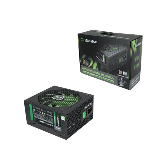 Блок живлення Gamemax GM-500 80+ APFC Black | Зображення 4