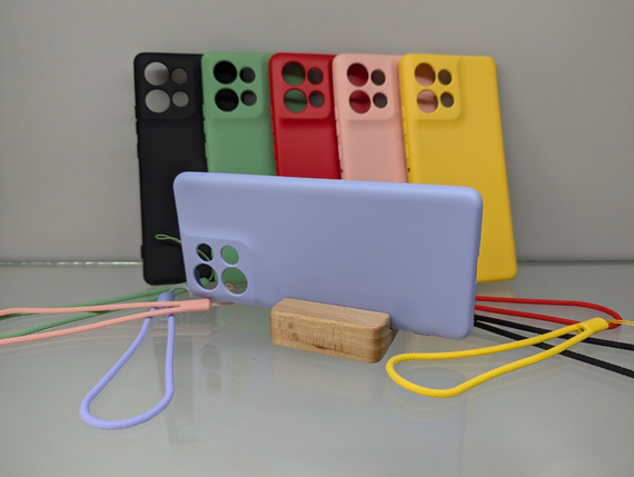 Motorola Edge 50 Протиударный чохол Софт Тач чохол бузковий