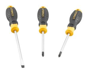 Набір із трьох викруток Stanley CushionGrip (STHT16168-0)