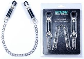 Затискачі для сосків Fetish Boss Series - №12 Exclusive Nipple Clamps, BS6100020 Sex Aura