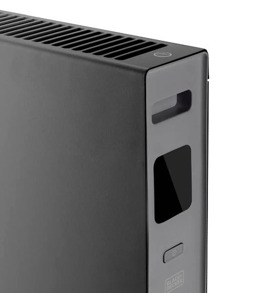 Конвекторний обігрівач BLACK+DECKER 2,0 кВт, площа обігріву 20 кв.м., підлоговий, чорний (BXCSH2001E) | Зображення 1