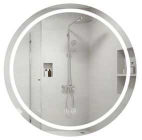 Дзеркало Qtap Mideya з LED-підсвічуванням Touch QT2078NCR8080W