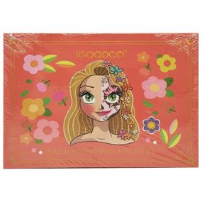 Детская косметика аквагрим IG 3002, 15 цветов, кисточка в наборе