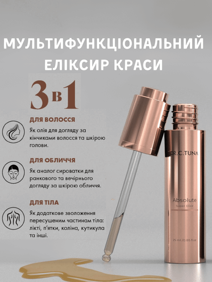Мультифункціональний еліксир краси Farmasi Dr. C. Tuna 25 мл