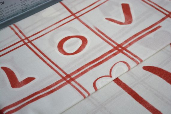 Постельное белье TAC Ranforce 200×220 см Romenta Kirmizi | Зображення 6