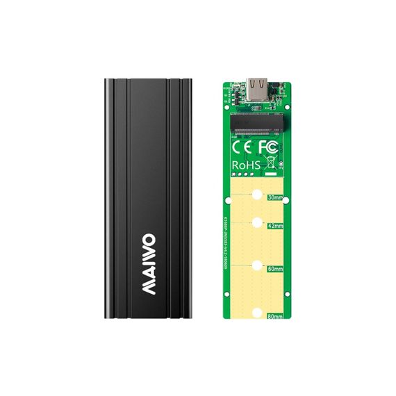 Карман внешний Maiwo M.2 SSD NVMe (PCIe) USB3.1 GEN2 Type-C (K1686P) | Зображення 3