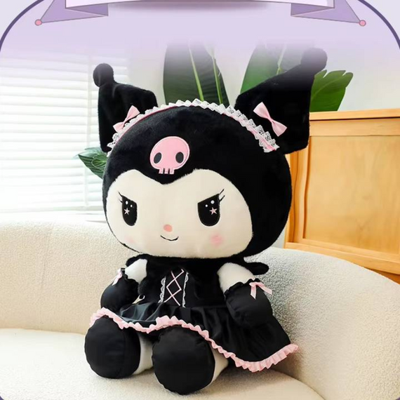 М'яка іграшка Куромі Hello Kitty 24 см, плюшева лялька Куромі для дівчаток | Зображення 1