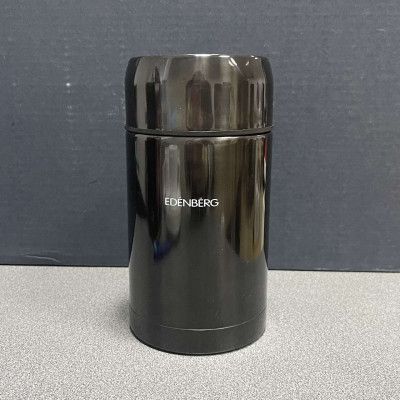 Термос пищевой Edenberg 90127 800 мл черный (уценка) | Зображення 1