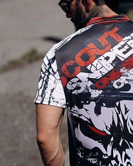 Милитари поло футболка  oblivion  Sniper ПП4697 | Зображення 5