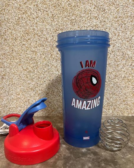 Спортивний шейкер BlenderBottle Classic Loop PRO 28oz/820ml Marvel Spider Man (600558) | Зображення 8