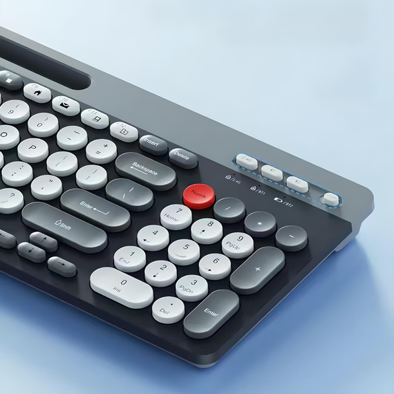 Бездротова клавіатура та миша +BT ZYG 807 XPRO чорний (43922-ZYG 806_556) | Зображення 3