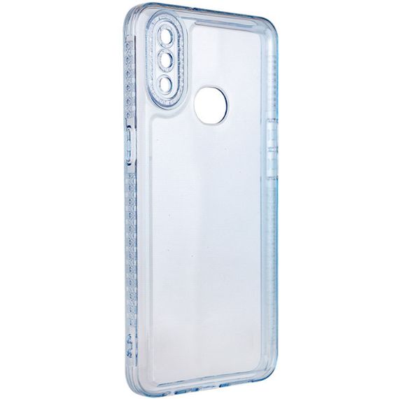 Чохол TPU Starfall Clear для Samsung Galaxy A10s, Блакитний
