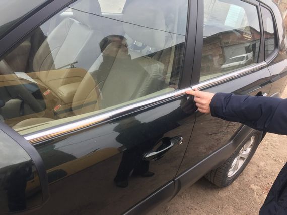 Окантовка скла (4 шт, нерж) для Hyundai Tucson JM 2004-2024 рр | Зображення 1