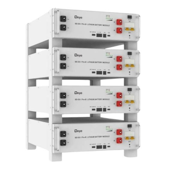 Аккумулятор низковольтный Deye SE-G5.1Pro-B (LiFePO4 51,2V 100Ah) | Зображення 4