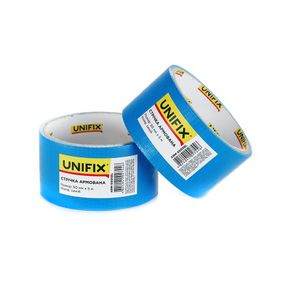 Лента клейкая армированная синяя 50мм*5м UNIFIX