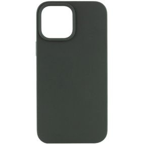 Чохол Silicone Case (AA) NO LOGO with MagSafe для Apple iPhone 16 (6.1") Зелений / Cyprus Green