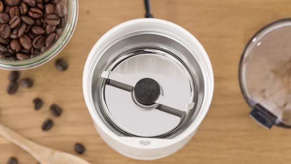 Кофемолка электрическая Bosch TSM6A011W для зернового кофе с мощным мотором | Зображення 5