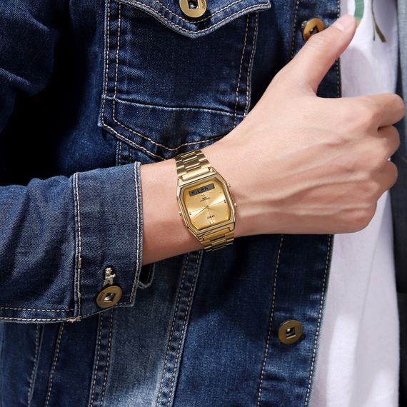 Годинник наручний Skmei 2258GD Gold | Зображення 2