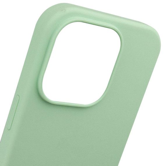 Чохол Silicone Case Full Protective (AA) NO LOGO для Apple iPhone 16 Pro Max (6.9") Зелений / Pistachio | Зображення 3