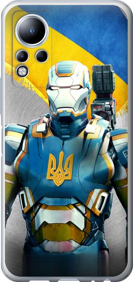 Чехол на Infinix Note 12 Украинский киборг "980u-2927-17620"