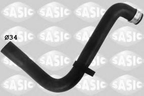 Вигнутий патрубок системи охолодження SASIC 3400061 на CITROEN DISPATCH (U6U)
