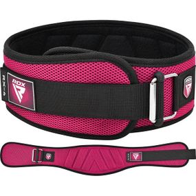 Пояс для важкої атлетики RDX RX4 EVA Curve неопреновий PINK S
