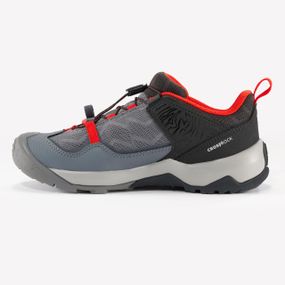 Черевики дитячі для туризму з системою швидкого шнурування у розмірі від 2½ до 5 сірі - EU37 UA37