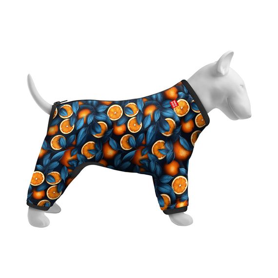 Вітровка для собак WAUDOG Clothes, малюнок "Апельсини", L50, В 70-74 см, С 47-50 см | Зображення 2