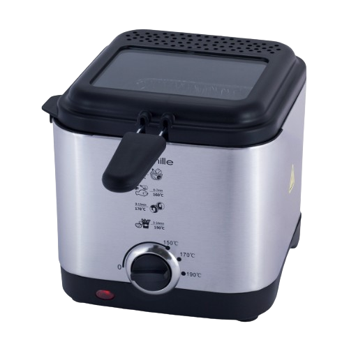 Фритюрниця електрична 1,5л 900W 6812 KAMILLE | Зображення 1