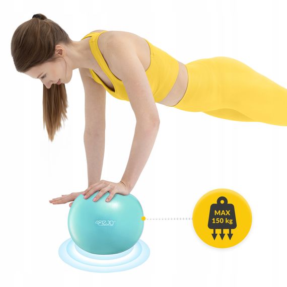 М'яч для пілатесу, йоги, реабілітації 4FIZJO 22 см Mint (P-5905973404877) | Зображення 2