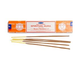 Аромапалички (пахощі) Satya Spiritual Aura (Духовна аура) 15г 8904234402598