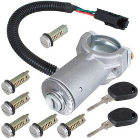 Iveco Daily IV 06-12 замок зажигания + личинки + ключи (полный комплект)