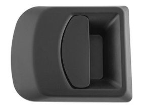 Iveco Turbo Daily Unijet (99-11) зовнішня ручка передня ліва чорна, Івеко Турбо Дейлі Юніджет