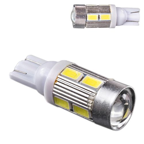 Лампа PULSO/габаритна/LED T10/10SMD-5630/12v/1w/150lm White | Зображення 1
