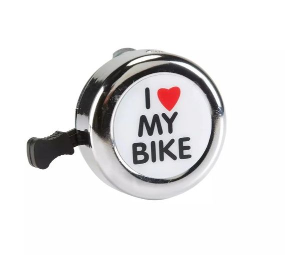 Велосипедний дзвінок LD-005, i love my bike | Зображення 2