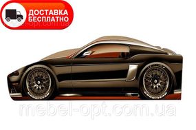 Ліжко машинка серія Бренд Ford-Mustang графіт, для дітей і підлітків
