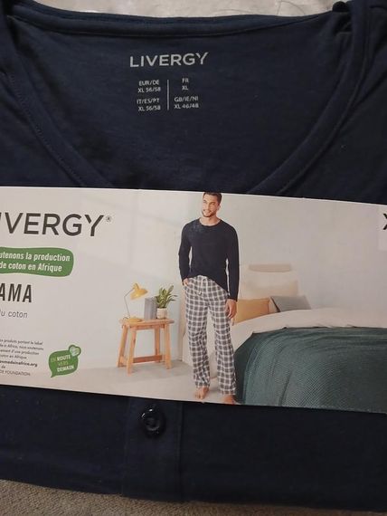 Пижама мужская Livergy фланелевые штаны | Зображення 1
