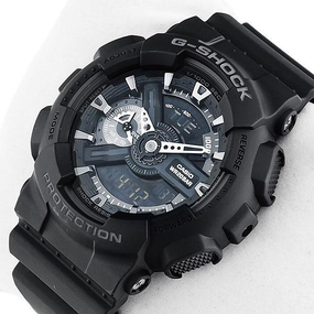 Годинник чоловічий Casio G-Shock GA-110-1BER наручний удароміцний з полімерним ремінцем (модуль