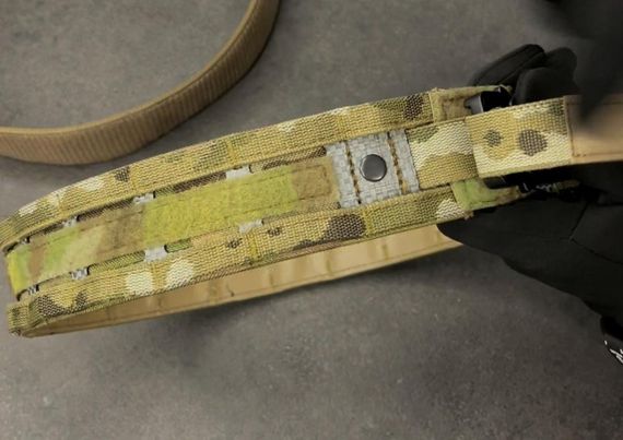 Військово-тактичний ремінь композитний пластик Range Belt D-Ring Cobra Buckle мультикам | Зображення 7