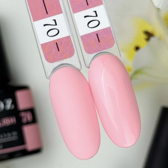 Гель-лак Crooz 70 (пастельно-персиковый) 8мл | Зображення 1